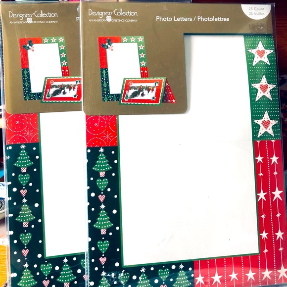 Christmas Photo Letters fast/easiest way to Create, Two Box Set of 25 sheets/Box - Picture 1 of 16